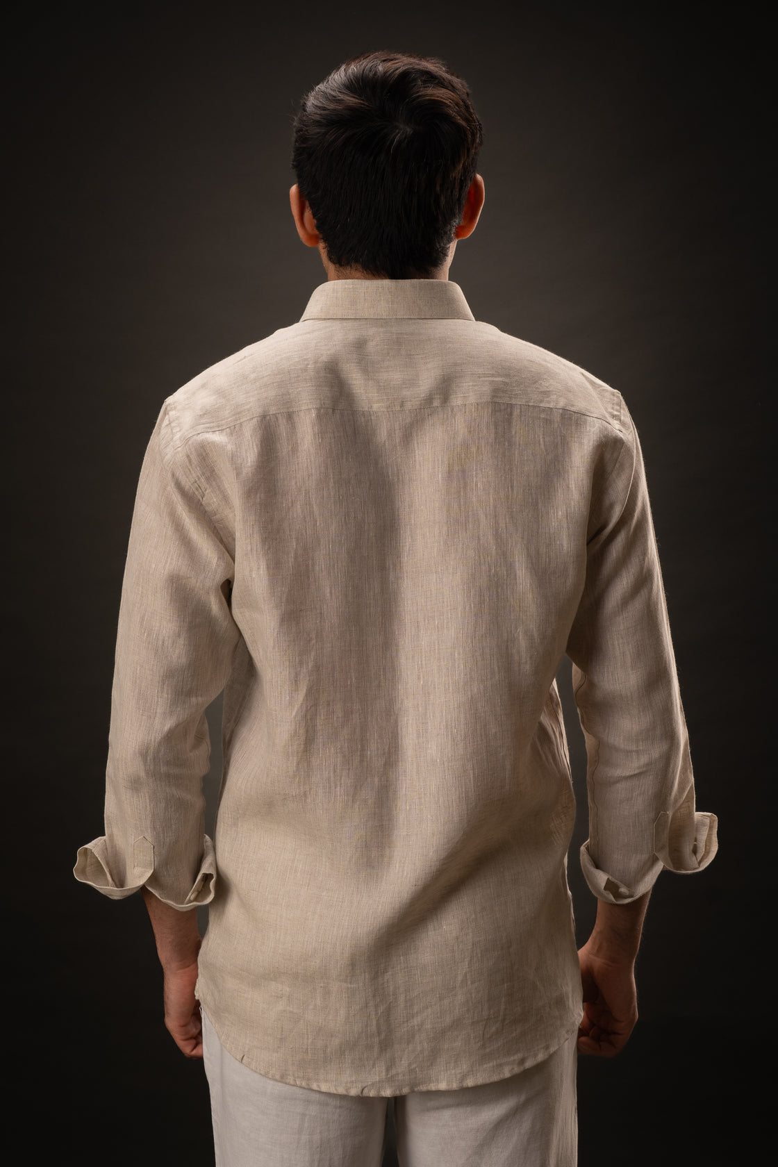 Chalk & Charm | Shirt | 100% Pure Linen | Natural