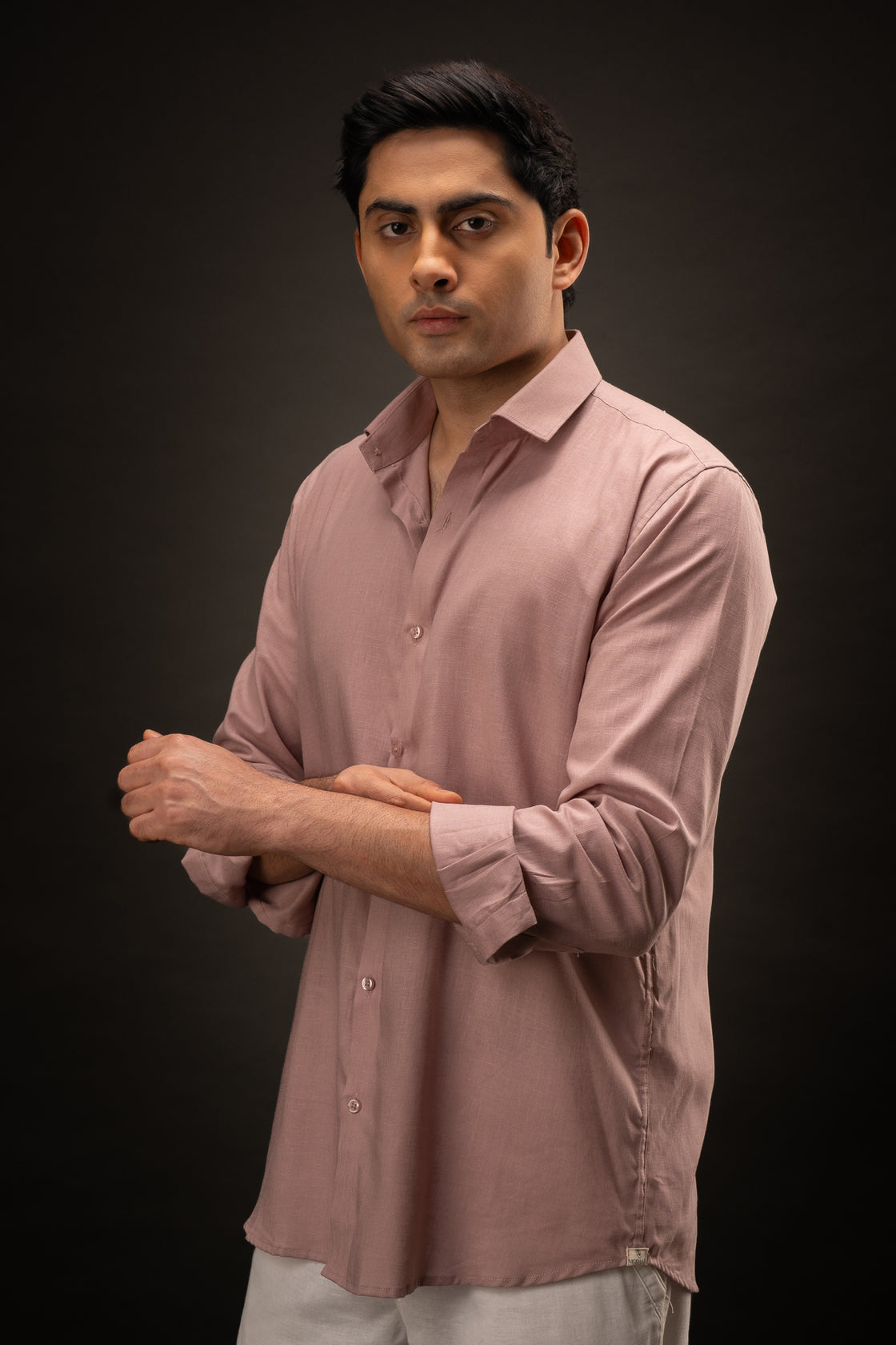 Rustera | Blend Linen Shirt | Rustic Onion