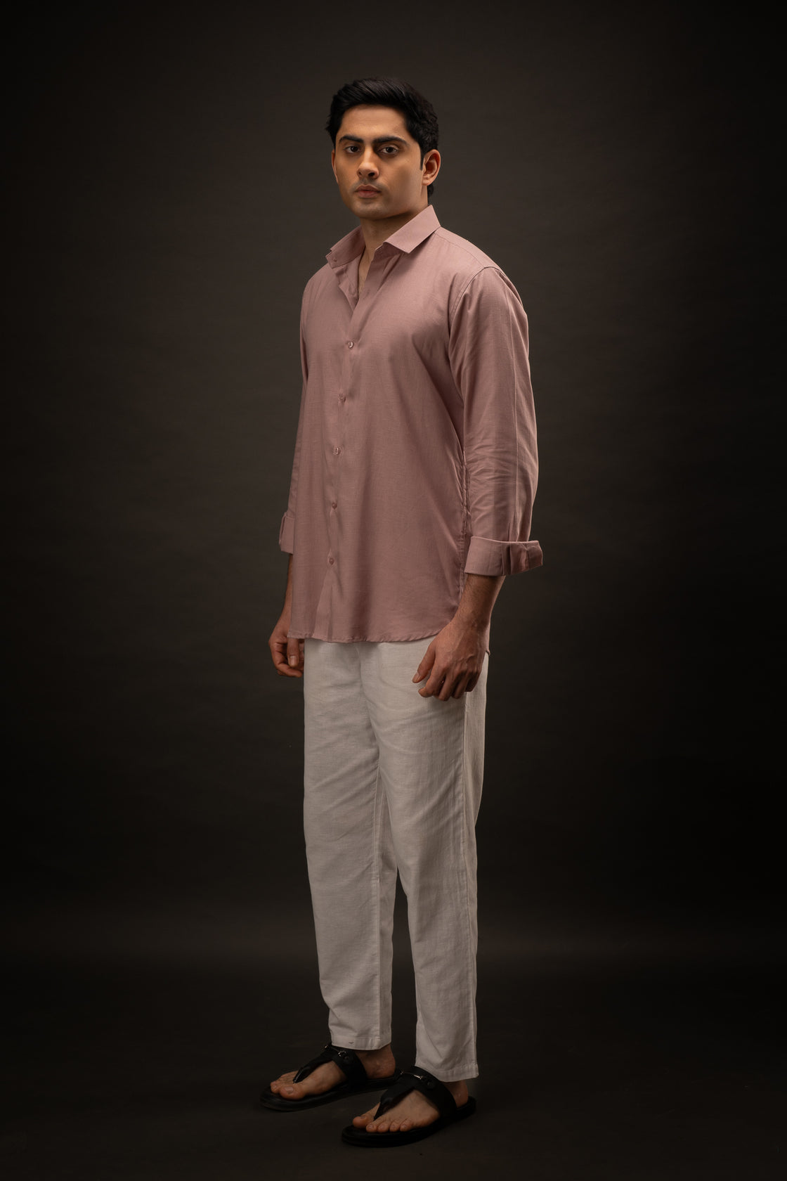 Rustera | Blend Linen Shirt | Rustic Onion