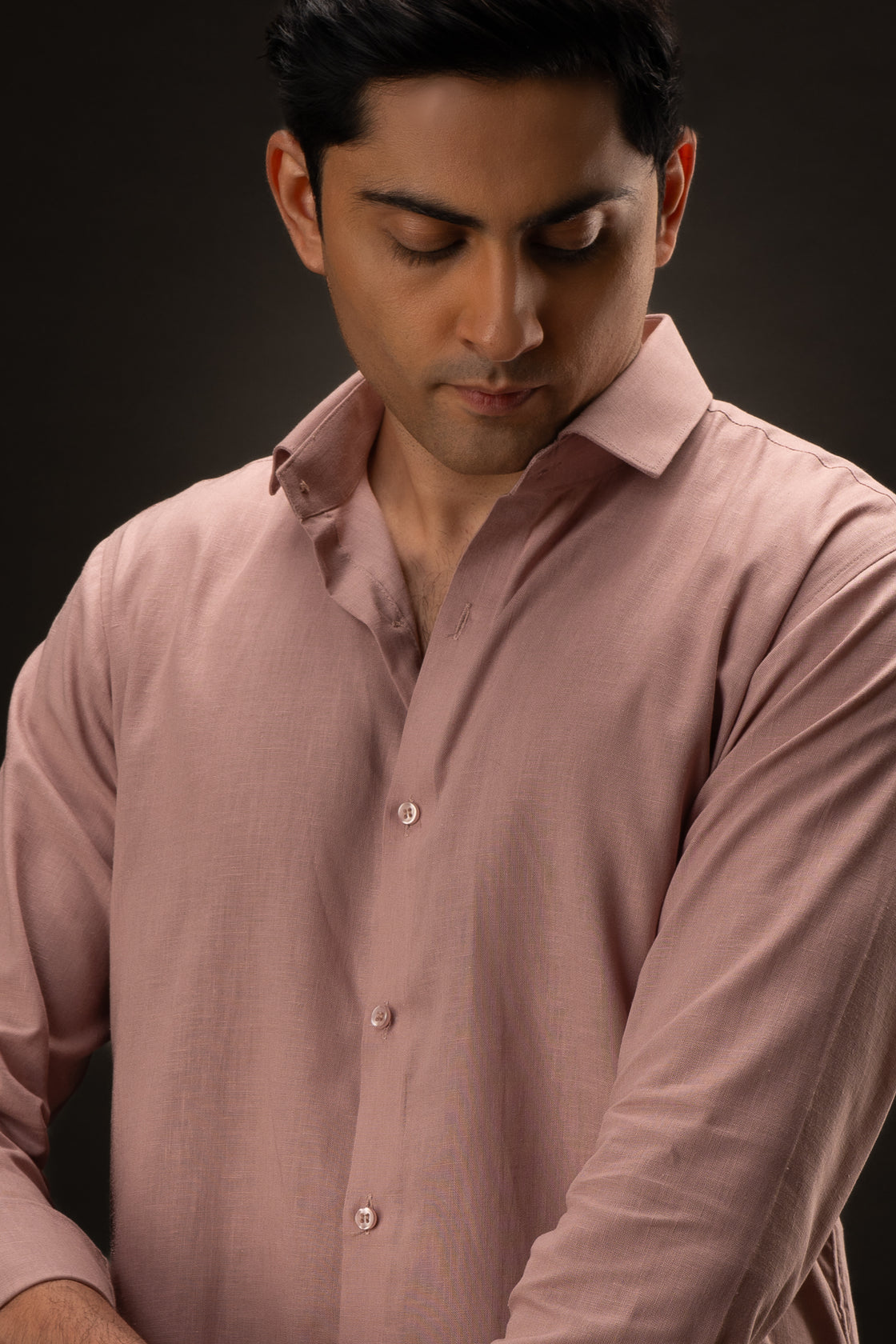 Rustera | Blend Linen Shirt | Rustic Onion