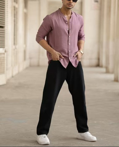 Rustera | Blend Linen Shirt | Rustic Onion