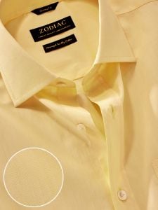 Citrine Glow | OV Short K | 100% Pure Linen | Bright Mango
